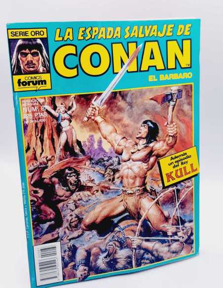 MUY BUEN ESTADO LA ESPADA SALVAJE DE CONAN 97 SERIE ORO FORUM PLANETA