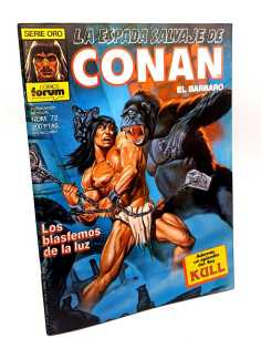 EXCELENTE ESTADO LA ESPADA SALVAJE DE CONAN 72 SERIE ORO...