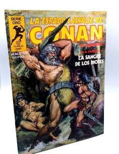 EXCELENTE ESTADO LA ESPADA SALVAJE DE CONAN 3 SERIE ORO...