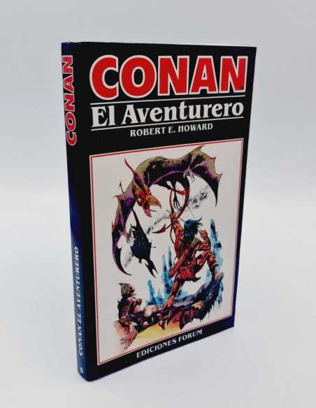 EXCELENTE ESTADO CONAN EL AVENTURERO 5 EL AVENTURERO FORUM NOVELA ROBERT E. HOWARD