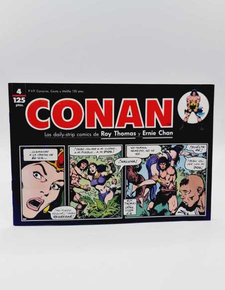 CASI EXCELENTE ESTADO CONAN 4 TIRAS DE PRENSA FORUM