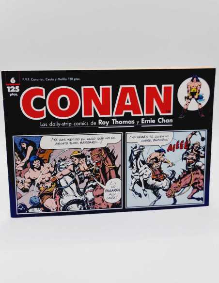 EXCELENTE ESTADO CONAN 6 TIRAS DE PRENSA FORUM