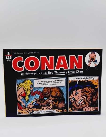 EXCELENTE ESTADO CONAN 8 TIRAS DE PRENSA FORUM