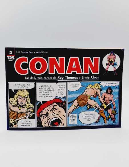 EXCELENTE ESTADO CONAN 2 TIRAS DE PRENSA FORUM