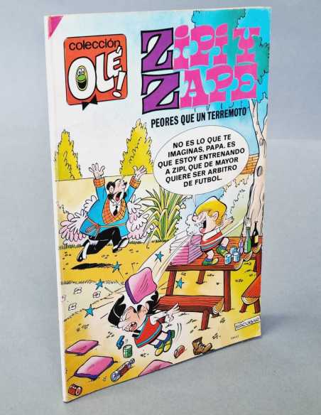 CASI EXCELENTE ZIPI Y ZAPE 157 TERCERA EDICION PEORES QUE UN TERREMOTO OLE BRUGUERA