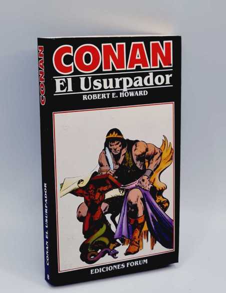 EXCELENTE ESTADO CONAN EL AVENTURERO 1 FORUM NOVELA ROBERT E. HOWARD