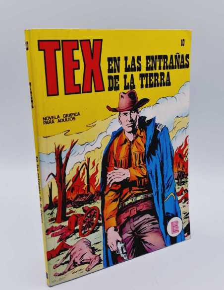 EXCELENTE ESTADO TEX 10 EN LAS ENTRAÑAS DE LA TIERRA BURU-LAN TACO