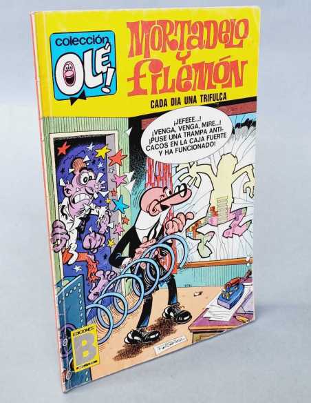 BUEN ESTADO MORTADELO Y FILEMON 87-M15 SEPTIMA EDICIÓN CADA DIA UNA TRIFULCA OLE EDICIONES B