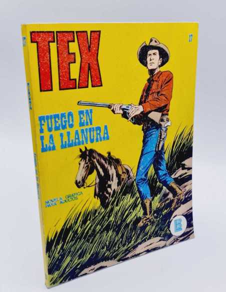 CASI EXCELENTE ESTADO TEX 17 FUEGO EN LA LLANURA BURU-LAN TACO