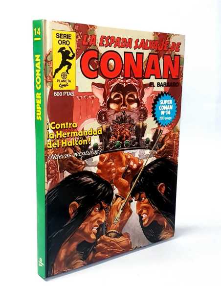 EXCELENTE ESTADO LA ESPADA SALVAJE DE CONAN 14 PRIMETA EDICION SERIE ORO SUPER PLANETA