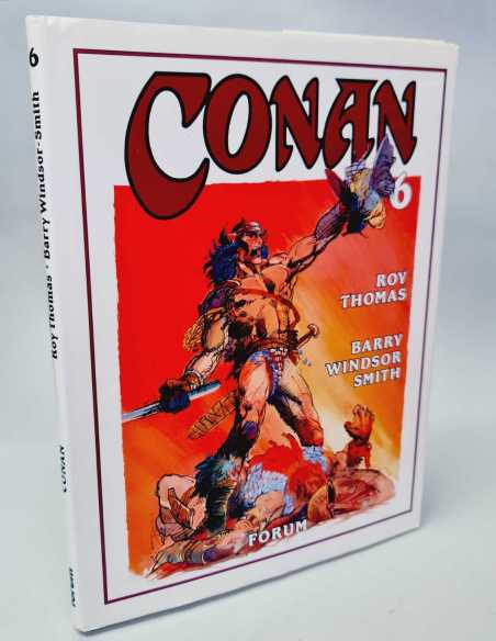 DE KIOSCO CONAN 6 ROY THOMAS 1995 NOVELA GRAFICA FORUM PLANETA TAPA DURA