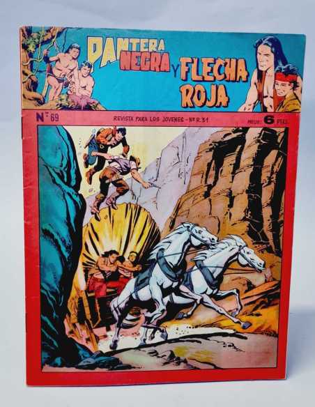 DE KIOSCO PANTERA NEGRA Y FLECHA ROJA 69 MAGA ORIGINAL