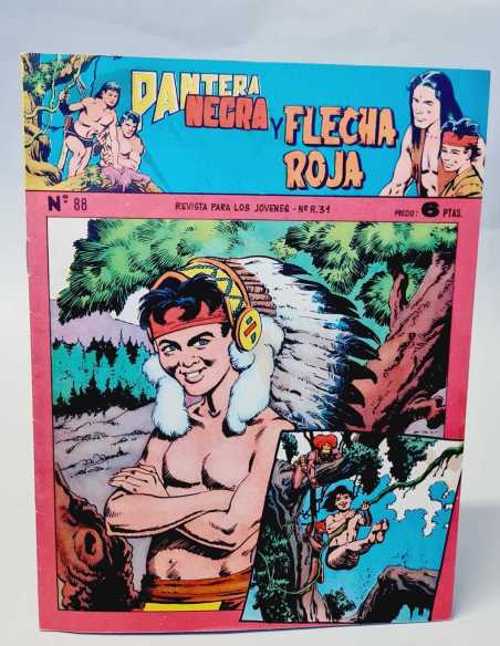 DE KIOSCO PANTERA NEGRA Y FLECHA ROJA 88 MAGA ORIGINAL