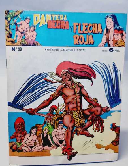 DE KIOSCO PANTERA NEGRA Y FLECHA ROJA 90 MAGA ORIGINAL