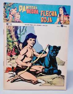 DE KIOSCO PANTERA NEGRA Y FLECHA ROJA 74 MAGA ORIGINAL