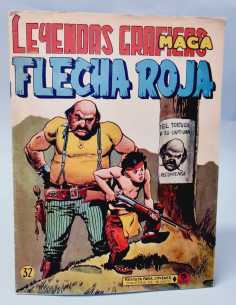 CASI EXCELENTE ESTADO FLECHA ROJA 32 LEYENDAS GRAFICAS...