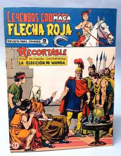 CASI EXCELENTE ESTADO FLECHA ROJA 51 LEYENDAS GRAFICAS...