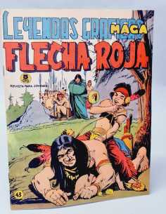 CASI EXCELENTE ESTADO FLECHA ROJA 43 LEYENDAS GRAFICAS...