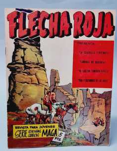 CASI EXCELENTE ESTADO FLECHA ROJA 5 LEYENDAS GRAFICAS...