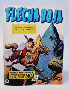 EXCELENTE ESTADO FLECHA ROJA 9 LEYENDAS GRAFICAS MAGA...