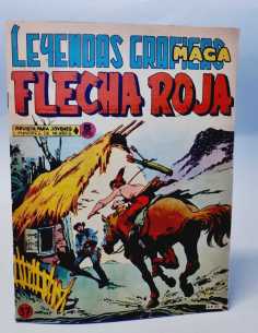MUY BUEN ESTADO FLECHA ROJA 37 LEYENDAS GRAFICAS MAGA...