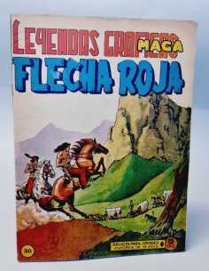 MUY BUEN ESTADO FLECHA ROJA 30 LEYENDAS GRAFICAS MAGA...