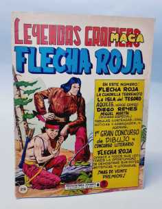 MUY BUEN ESTADO FLECHA ROJA 29 LEYENDAS GRAFICAS MAGA...