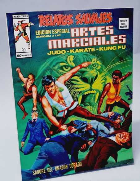DE KIOSCO RELATOS SALVAJES 9 ARTES MARCIALES MUNDI COMICS MARVEL GRAPA VERTICE