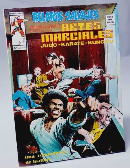 DE KIOSCO RELATOS SALVAJES 8 ARTES MARCIALES MUNDI COMICS MARVEL GRAPA VERTICE