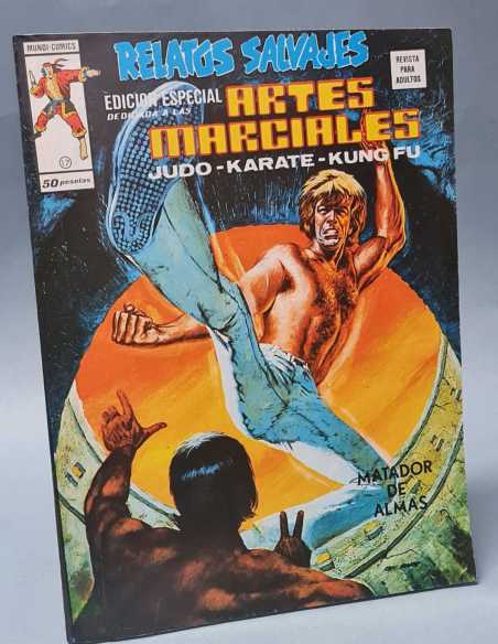 DE KIOSCO RELATOS SALVAJES 17 ARTES MARCIALES MUNDI COMICS MARVEL GRAPA VERTICE