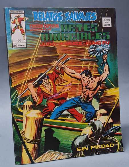 DE KIOSCO RELATOS SALVAJES 16 ARTES MARCIALES MUNDI COMICS MARVEL GRAPA VERTICE