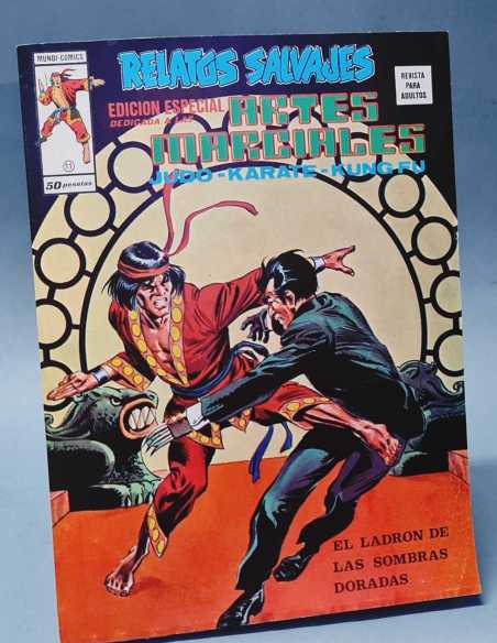 DE KIOSCO RELATOS SALVAJES 11 ARTES MARCIALES MUNDI COMICS MARVEL GRAPA VERTICE