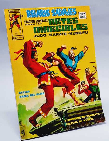 CASI EXCELENTE ESTADO RELATOS SALVAJES 3 TEMPORADA DE VENGANZA ARTES MARCIALES MARVEL GRAPA VERTICE