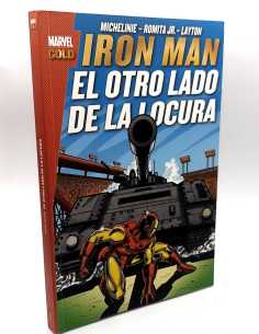 DE KIOSCO MARVEL GOLD IRON MAN EL OTRO LADO DE LA LOCURA...