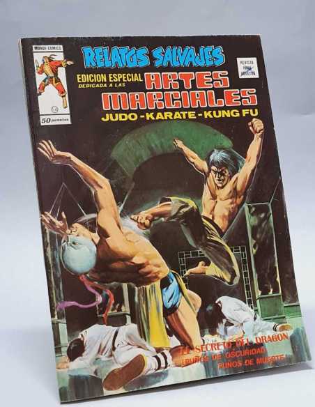 EXCELENTE ESTADO RELATOS SALVAJES 14 ARTES MARCIALES MUNDI COMICS MARVEL GRAPA VERTICE