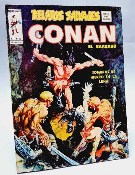 MUY BUEN ESTADO RELATOS SALVAJES 10 SOMBRAS DE HIERRO EN LA LUNA VOL1 VOL.1 MARVEL GRAPA VERTICE