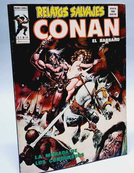 CASI EXCELENTE ESTADO RELATOS SALVAJES 38 LA MORADA DE LOS CONDENADOS VOL1 VOL.1 MARVE VERTICE