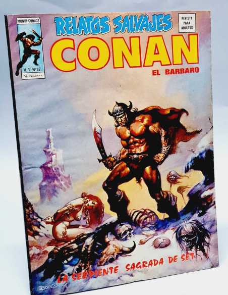 EXCELENTE ESTADO RELATOS SALVAJES 37 LAS SERPIENTE SAGRADA DE SET VOL1 VOL.1 MARVEL GRAPA VERTICE