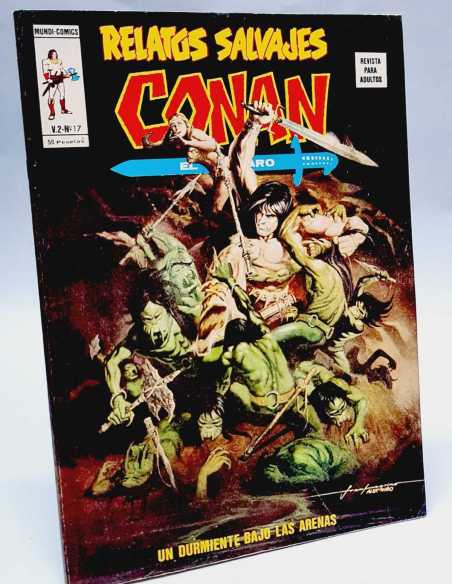 EXCELENTE ESTADO RELATOS SALVAJES 17 UN DURMIENTE BAJO LAS ARENAS VOL1 VOL.1 MARVEL GRAPA VERTICE