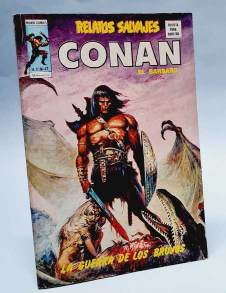 CASI EXCELENTE ESTADO RELATOS SALVAJES 47 LA GUERRA DE LOS BRUJOS VOL1 VOL.1 MARVEL GRAPA VERTICE
