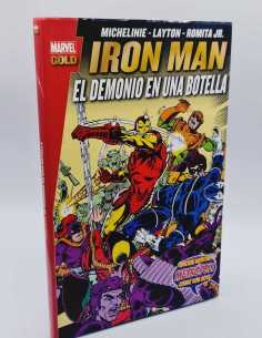 EXCELENTE ESTADO MARVEL GOLD IRON MAN EL DEMONIO EN UNA...