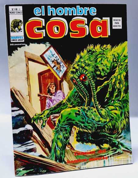 DE KIOSCO EL HOMBRE COSA 6 CANCION DEL HOMBRE MUERTO MARVEL GRAPA EDICIONES VERTICE