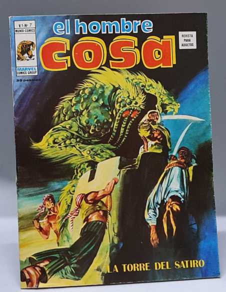 DE KIOSCO EL HOMBRE COSA 7 LA TORRE DEL SATIRO MARVEL GRAPA EDICIONES VERTICE