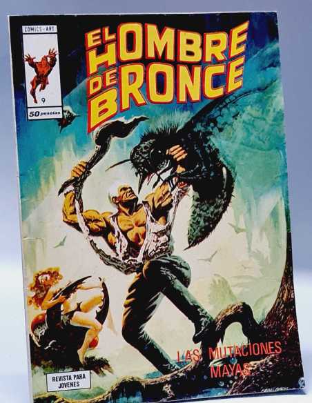 DE KIOSCO EL HOMBRE DE BRONCE 9 LAS MUTUACIONES MAYAS MARVEL GRAPA EDICIONES VERTICE
