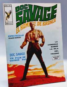 EXCELENTE ESTADO EL HOMBRE DE BRONCE 1 DOC SAVAGE MARVEL...