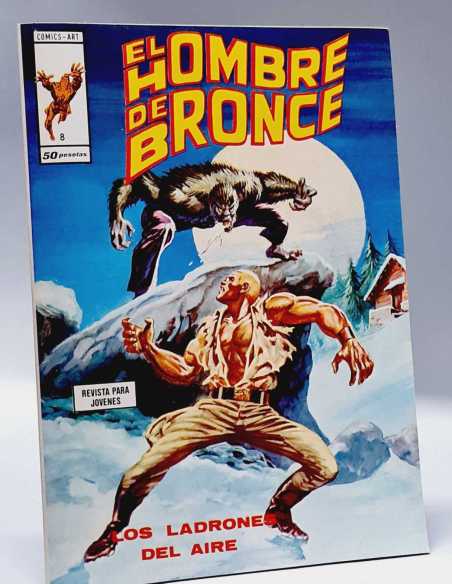 DE KIOSCO EL HOMBRE DE BRONCE 8 LOS LADRONES DEL AIRE MARVEL GRAPA EDICIONES VERTICE