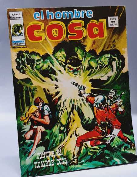 EXCELENTE ESTADO EL HOMBRE COSA 5 MARVEL GRAPA EDICIONES VERTICE