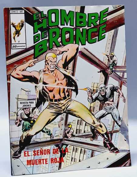 DE KIOSCO EL HOMBRE DE BRONCE 6 EL SEÑOR DE LA MUERTE ROJA MARVEL GRAPA EDICIONES VERTICE