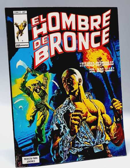 DE KIOSCO EL HOMBRE DE BRONCE 4 PIRATAS FANTASMAS DEL MAS ALLA MARVEL GRAPA EDICIONES VERTICE