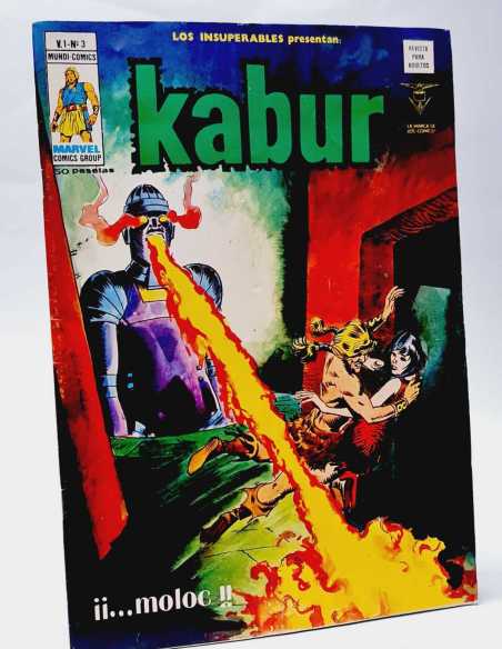 CASI EXCELENTE ESTADO LOS INSUPERABLES 3 KABUR MOLOC GRAPA MARVEL EDICIONES VERTICE